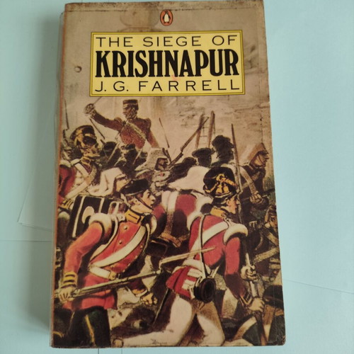 The Siege of Krishnapur by J.G. Farrell, vintage Penguin paperback 1975