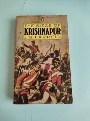 The Siege of Krishnapur by J.G. Farrell, vintage Penguin paperback 1975