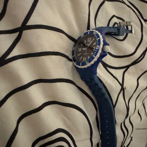 Time2U Color wristwatch blue used, Quartz, 10 ATM