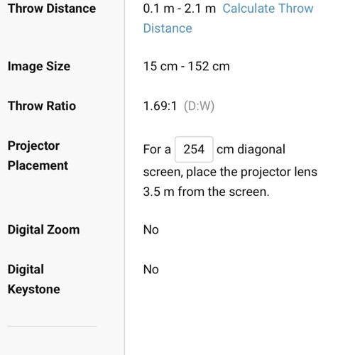 Mini projector τσέπης Cinemin Swivel like new