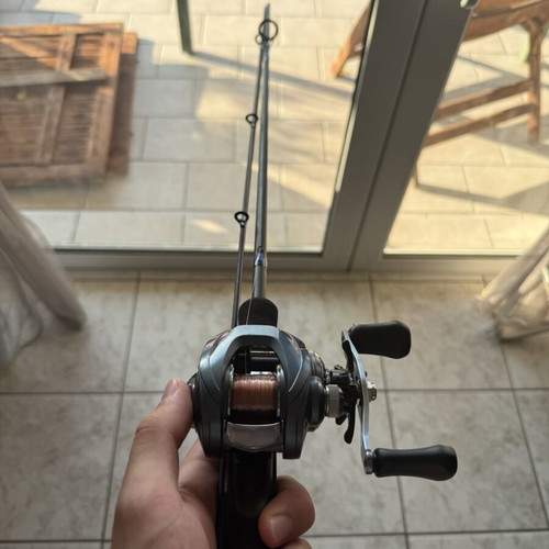 Saurus 702 spinning fishing rod with Doman reel