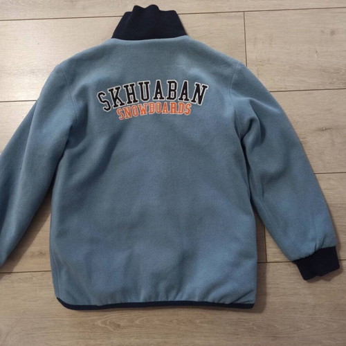 Reversible jacket for boy 12 years used, blue multicolor