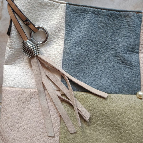 Shoulder bag new, multicolor, 41×30×16 cm