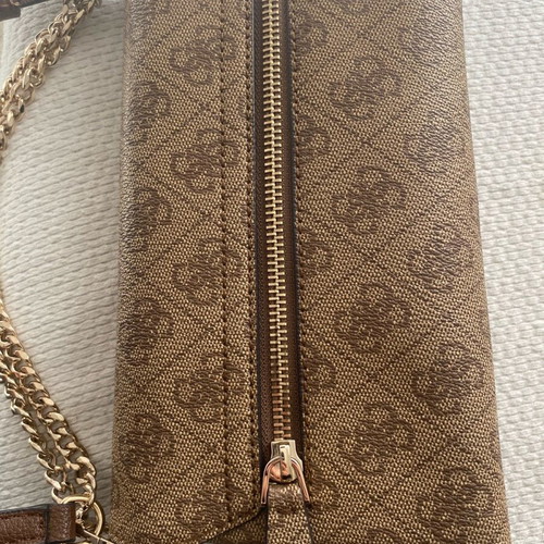 Guess crossbody bag brown like new