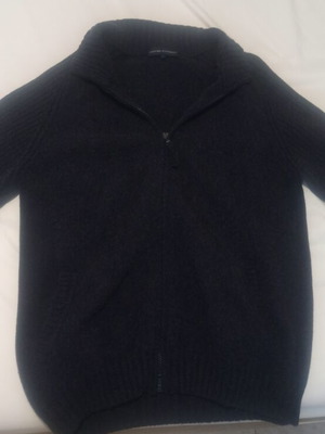 Wool cardigan Oxford Company like new, blue, size L
