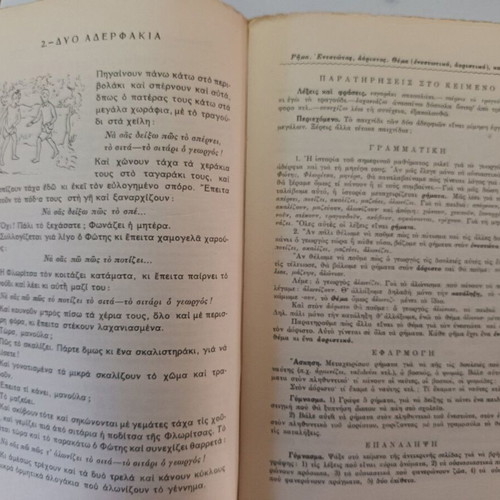I Glossa Mou book used, texts, grammar, exercises