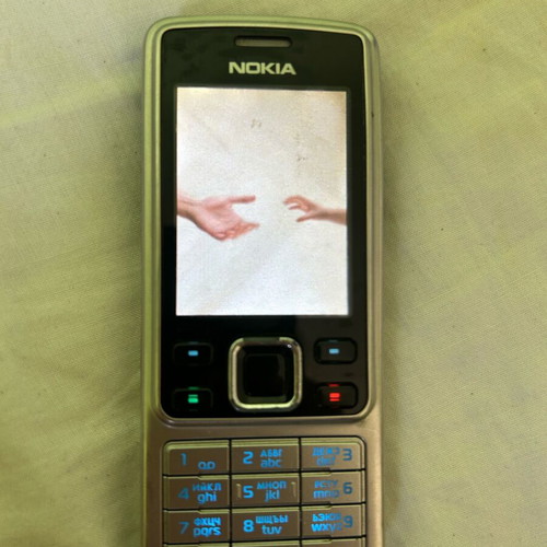 Nokia 6300 used phone for parts without battery