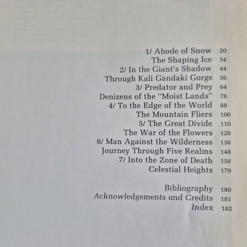 The Himalayas-The worlds wild places book used, English