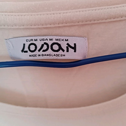 Losan short-sleeve T shirt new, white beige, size M