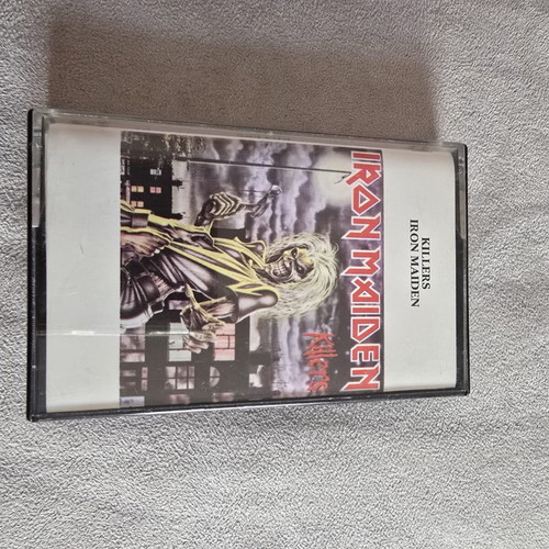 Iron Maiden Killers cassette used, rock