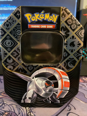 Tin Pokémon Paldean Fates άδειο καινούργιο