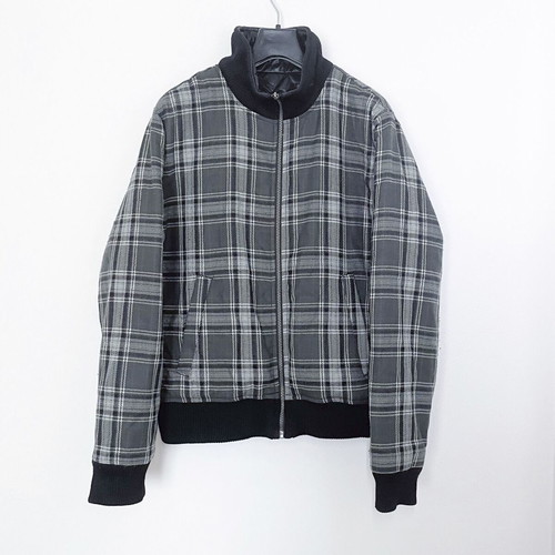 Bershka Reversible Jacket 00s Large used, black and grey