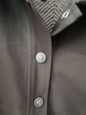 Versace brown elastic jacket like new