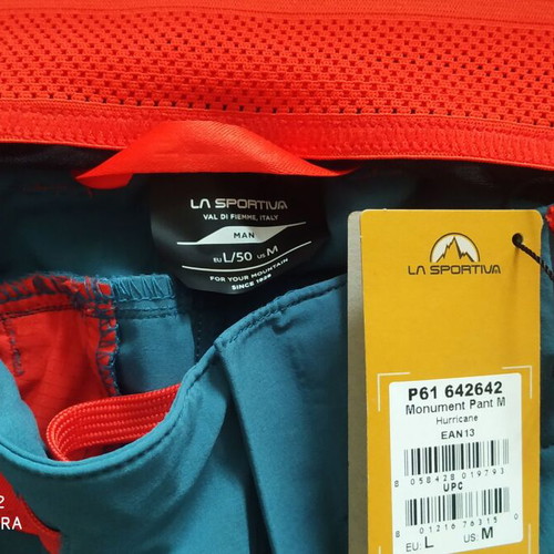 La Sportiva Monument Hurricane XL new technical hiking pants
