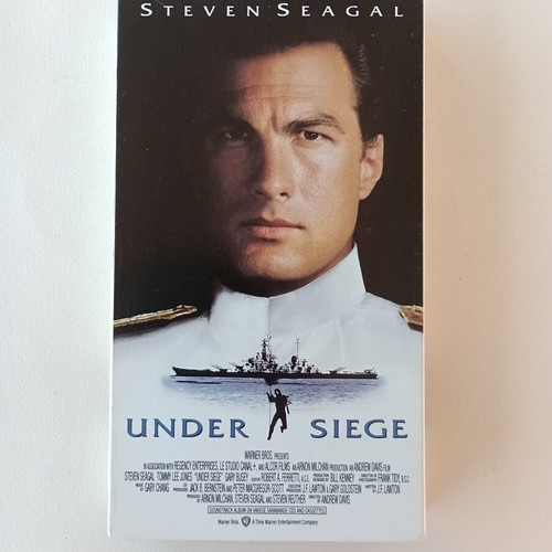 Under Siege VHS action movie