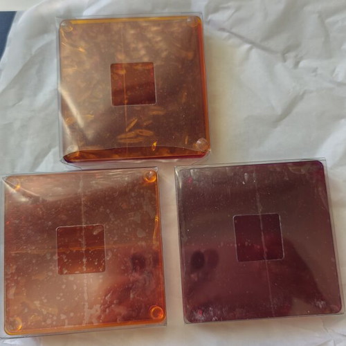 Habitat acrylic decoration set with placemats, coasters, frames & candle holders