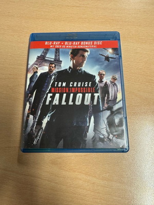 Mission Impossible Fallout Blu-Ray with English subtitles like new