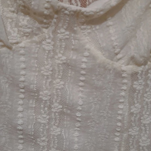 Stradivarius lace blouse beige color size M new