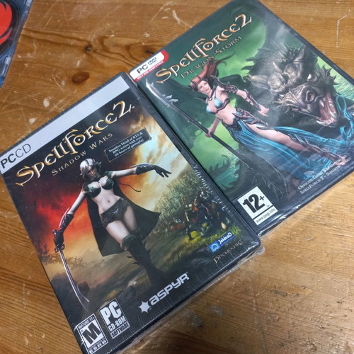 Spellforce 2 Shadow Wars and Dragon Storm PC games new
