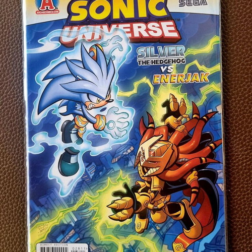 Sonic Universe 28 Silver Saga part 4 Archie Sega 2011 new