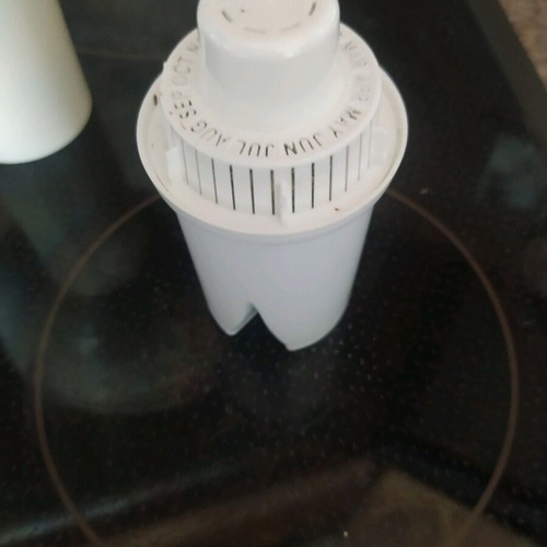 Water filter pitcher used with date system on lid