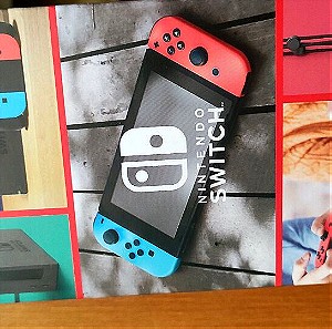 Nintendo switch + games + switch memory kit