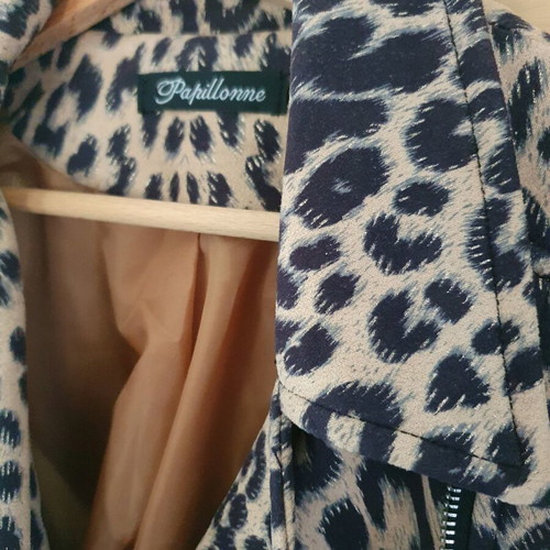 Bikerstyle leopard jacket new, size M/L