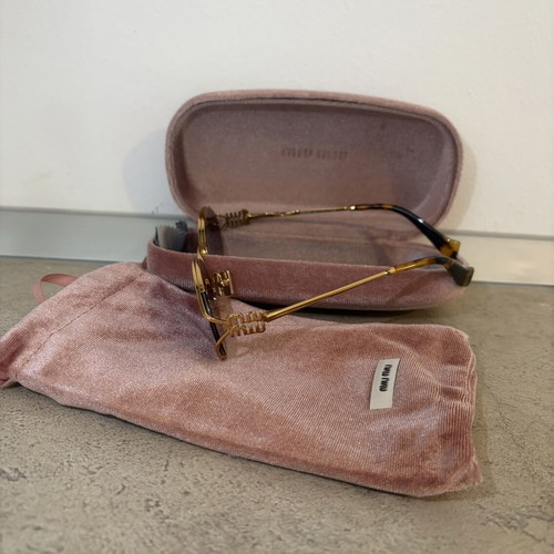 Miu Miu SMU52Y sunglasses like new, multicolor metal frame