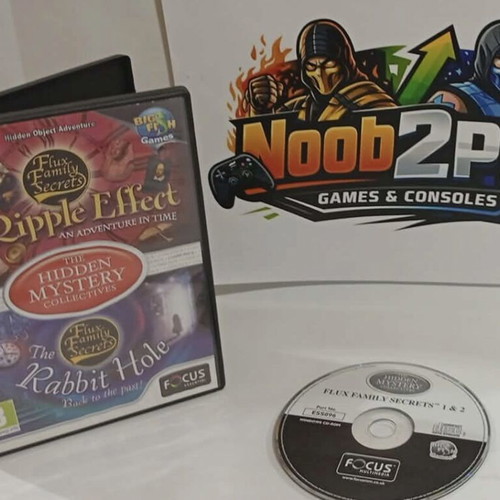 Flux Family Secrets PC game collection used, adventure genre
