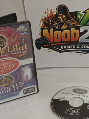 Flux Family Secrets PC game collection used, adventure genre