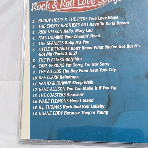 Rock and Roll Love Songs 3 CD collection new
