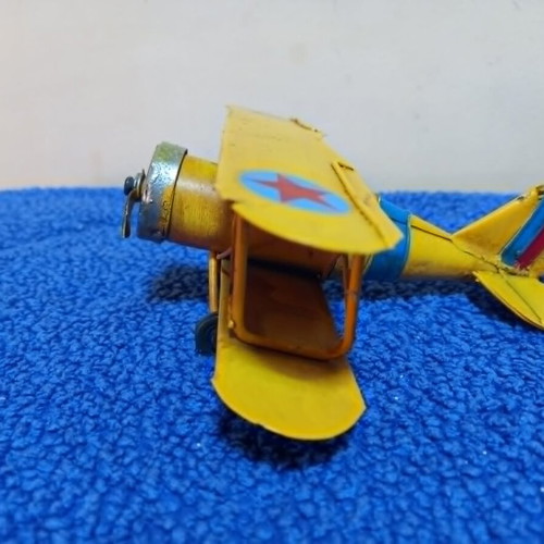 Metal Airplanes used, set of 2