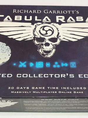 Tabula Rasa Limited Collectors Edition PC like new