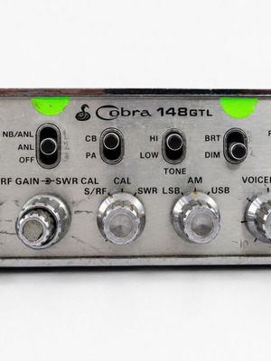 Cobra 148 GTL CB Transceiver used with ZG M95 Microphone