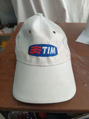 Tim collectible cap used, mobile provider