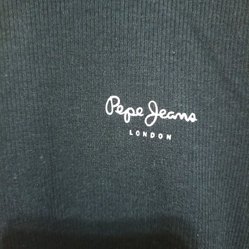 Black sleeveless Pepe Jeans top new, size XS