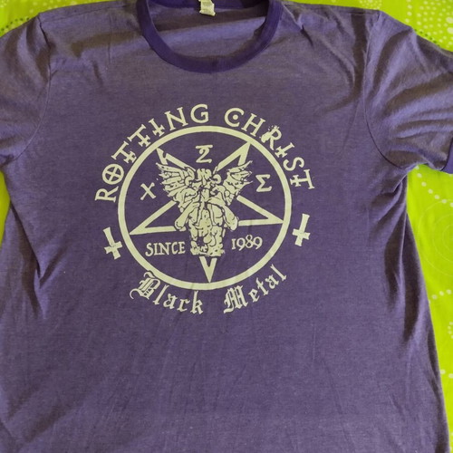 Rotting Christ T-shirt, Anvil, purple, XL
