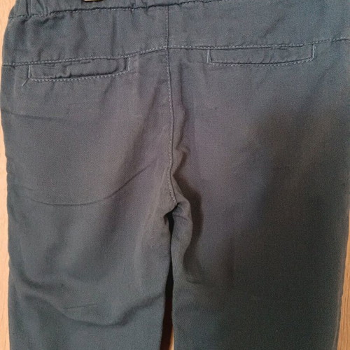 Mayoral baby chinos like new, blue, size 92 cm