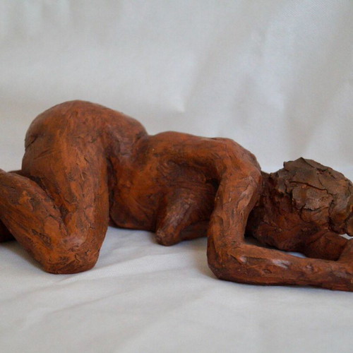 Ceramic nude sculptures handmade, new, about 35 cm