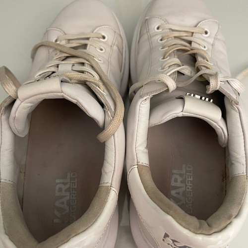 Karl Lagerfeld men's sneakers size 45 like new, white