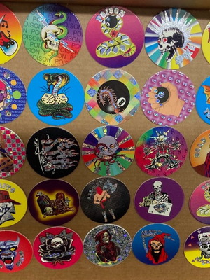 POG, Slammer, Milk Cap 33 броя като нови