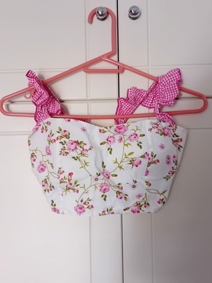 Karavan Clothing Floral Crop Top Corset like new, one size