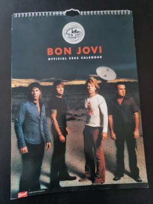 Bon Jovi Calendar 2003 used