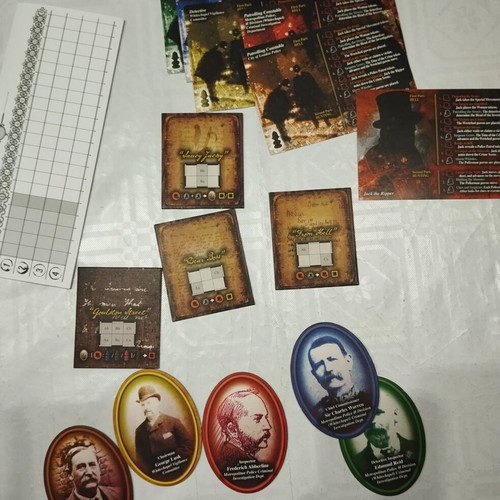 Letters from Whitechapel board game by Nexus