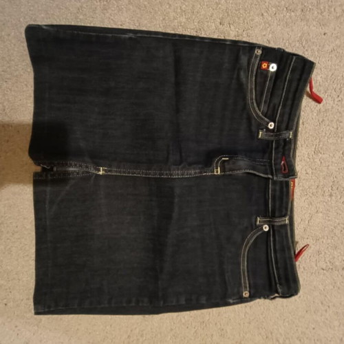 Miss Denim denim skirt like new, blue, size M