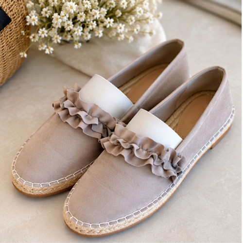 Reserved espadrilles beige slip-on size 41 like new