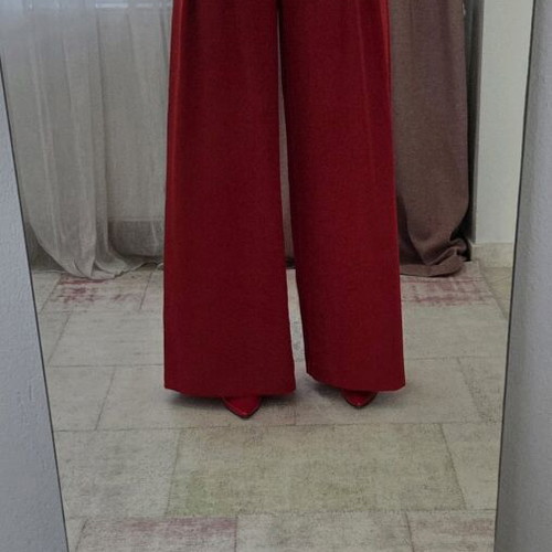 Marylay pants new, size M 38 10, red