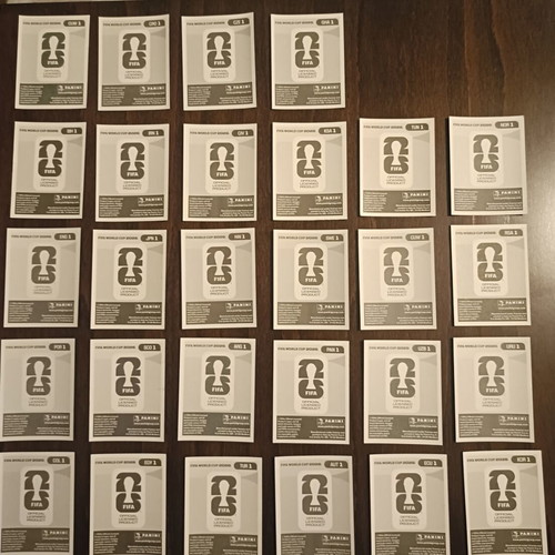 Panini World Cup 2026 stickers, 28 team badges, new