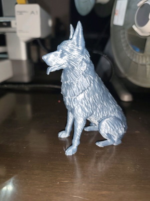 3D figure German shepherd new