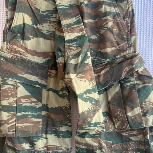 New type camouflage XXS jacket and trousers